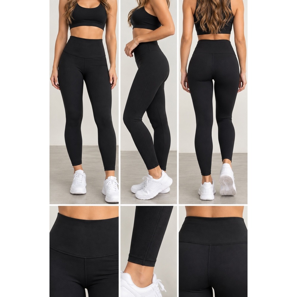 Old Navy Active Powersoft Extra High-Rise Go-Dry Leggings Black Small